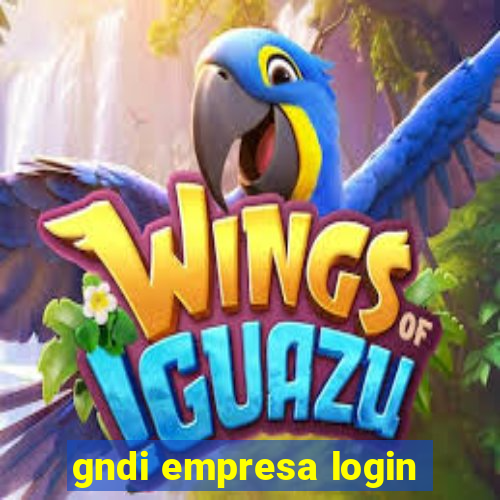 gndi empresa login